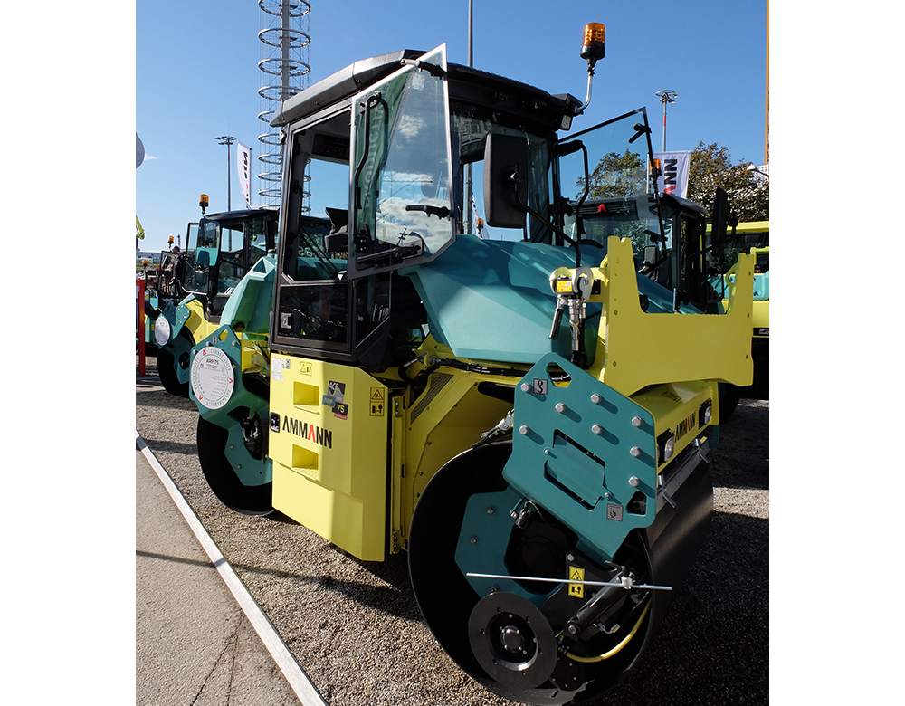 Ammann’s latest drum steer compactors offer versatility Ammann’s latest drum steer compactors offer versatility